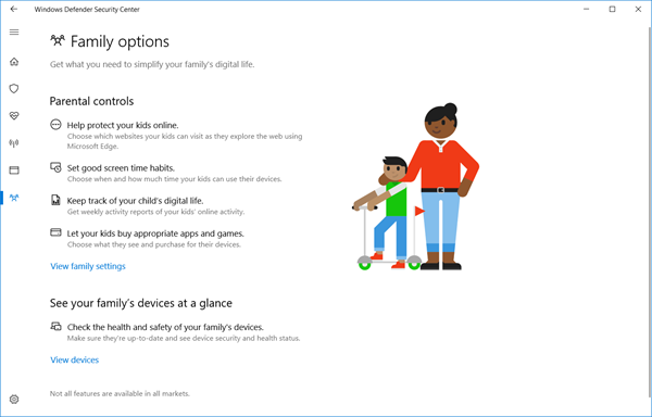 you lot volition run into a novel white shield icon inward the notification surface area of your Taskbar Windows Defender Security Center inward Windows 10