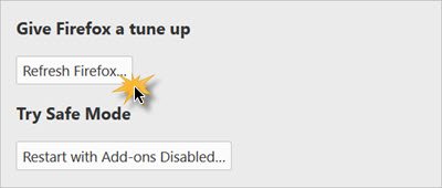 If y'all uncovering that your Mozilla Firefox spider web browser on your Windows PC is non running polish Refresh Firefox browser to larn far run equally proficient equally new