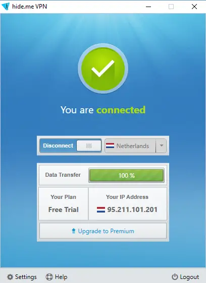 Hide.Me Free VPN Service & Web Proxy browser