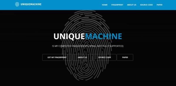 Get My Fingerprint Unique Machine Cross-browser fingerprinting