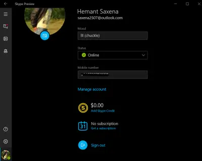 Cannot make a Call after purchasing Skype Credit