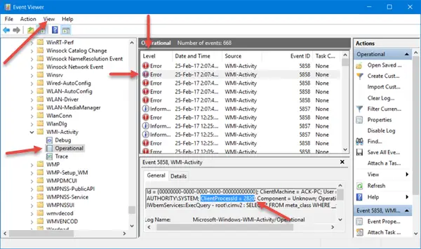 WMI Provider Host High CPU Usage