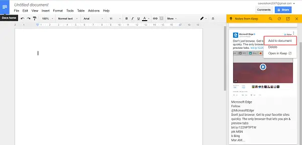 Google Doc