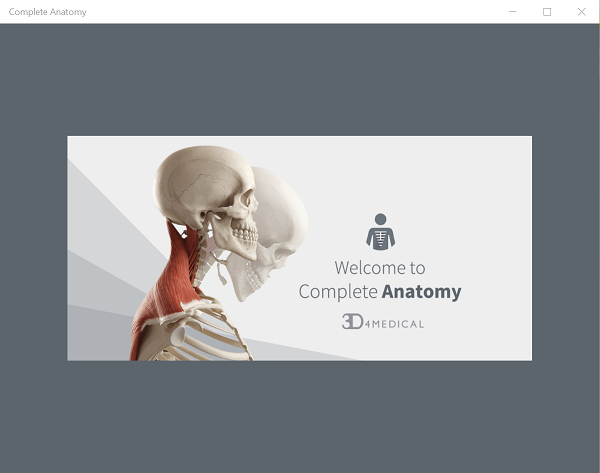 Complete Anatomy Windows 10 App