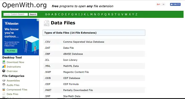 Open Unknown File Types in Windows