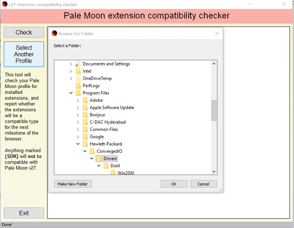 is an upgraded version of its predecessor Pale Luna Extension Compatibility Checker identifies SDK extensions