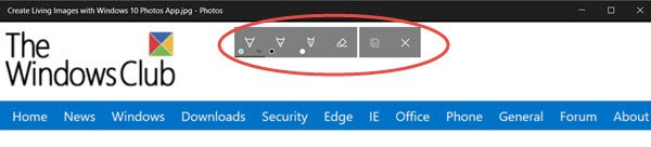 an picture together with video files were kept every bit dissever files How to create a Living Image amongst Windows 10 Photos App