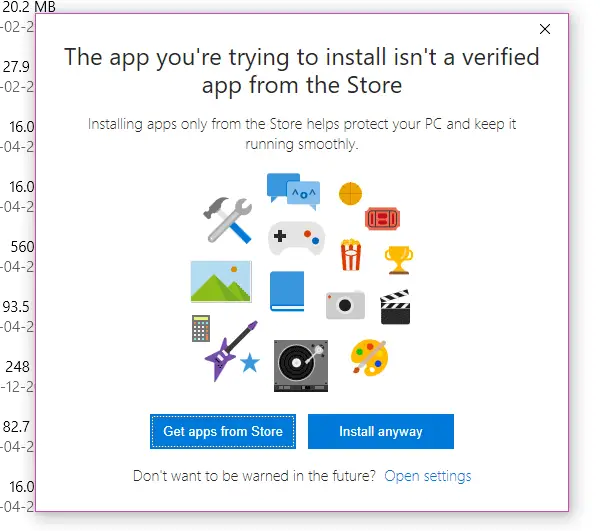 How to block third party app installation on Windows 10 Creators Update