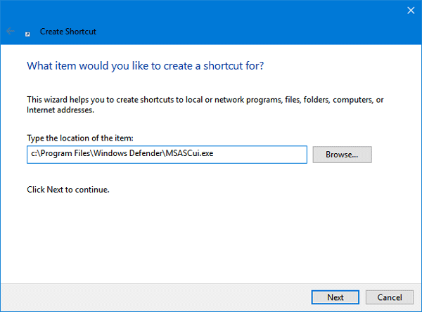 How to get old look of Windows Defender on Creators Update