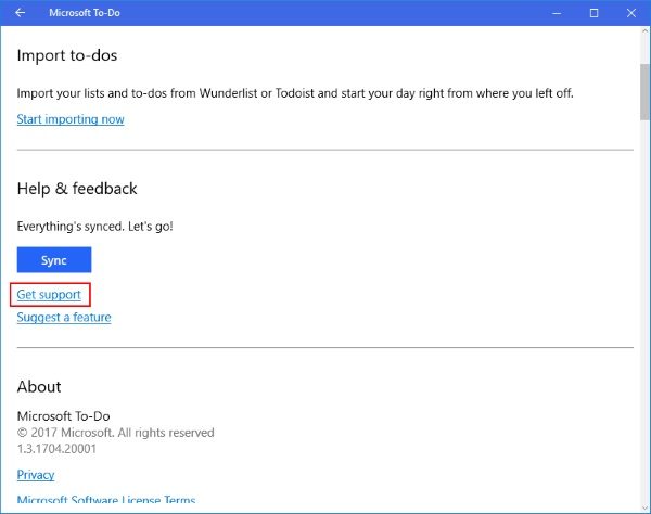 Troubleshooting Microsoft To-Do app problems & issues