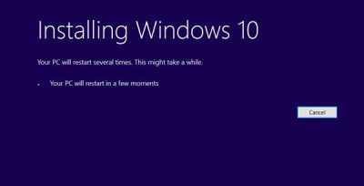 Upgrade to Windows 10 v1703 using Media Creation Tool