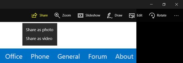an picture together with video files were kept every bit dissever files How to create a Living Image amongst Windows 10 Photos App
