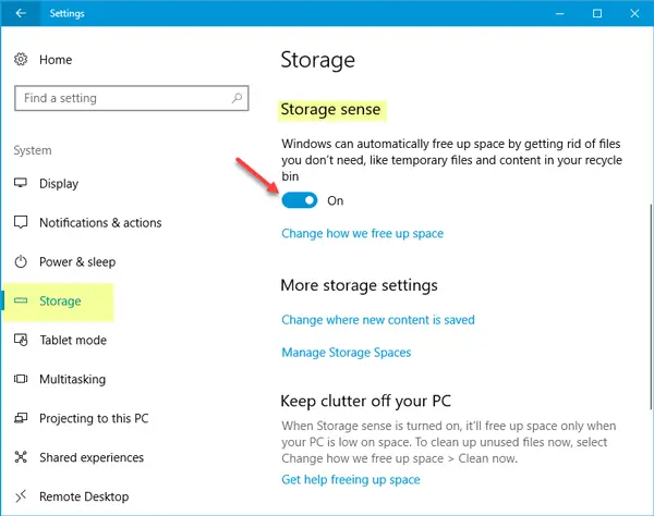 Automatically delete files in Download folder & Recycle Bin after 30 days in Windows 10