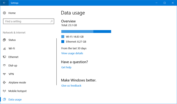 Regular figurer users commonly proceed an oculus on their information usage in addition to bandwidth consumption How to reset or clear Data Usage inwards Windows 10