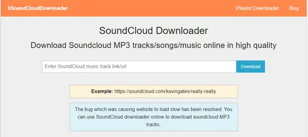 9SoundCloud Downloader download songs from SoundCloud