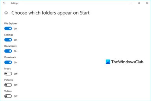 How to show or hide Most Used apps in Start Menu on Windows 11