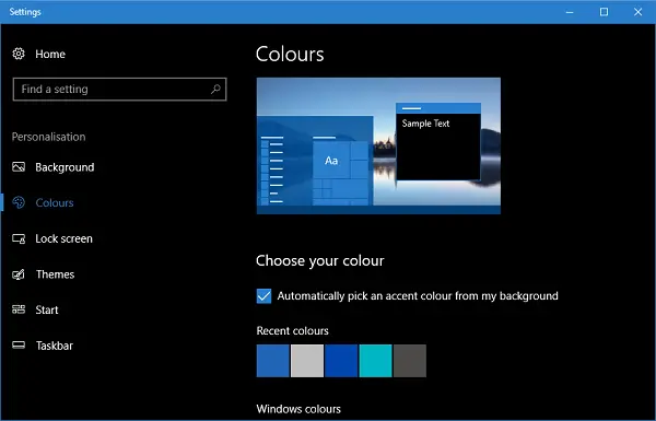 How to create custom themes in Windows 10