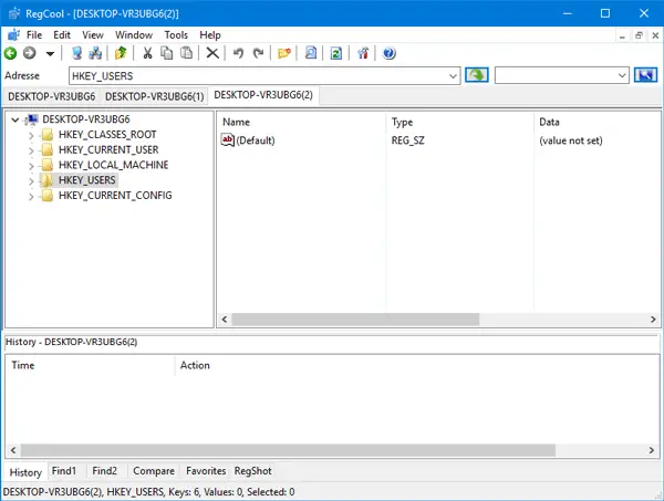 RegCool Advanced Registry Editor software