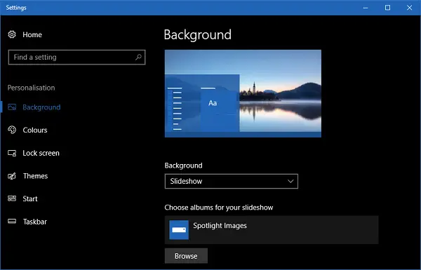 How to create custom themes in Windows 10