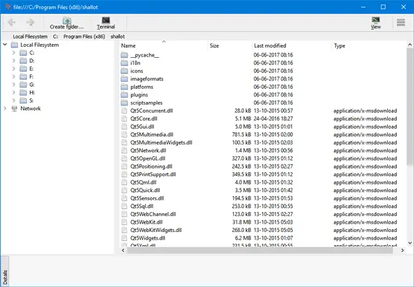 Shallot File Manager for Windows