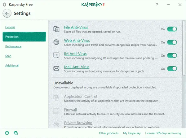 Kaspersky file antivirus failed
