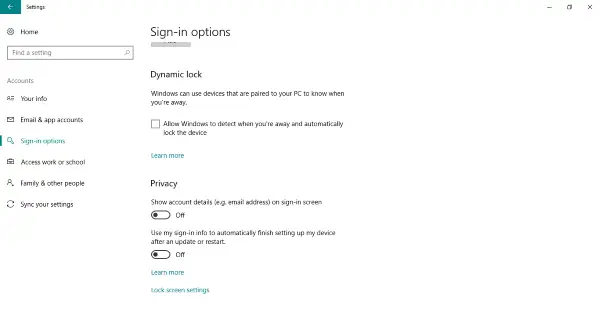 Automatically sign-in after restarting