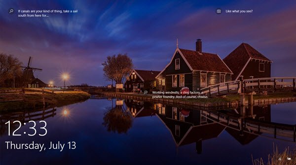 Take screenshot of Lock Screen in Windows 10