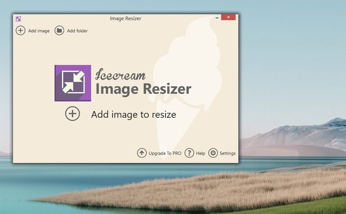 Batch resize multiple images with Icecream Image Resizer for PC