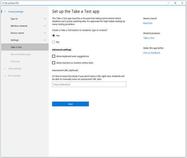 Computers similar a shot convey give-up the ghost an integral role of teaching inward schools Use the Set upwards School PCs app to setup Windows PCs inward Schools