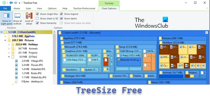 TreeSize Free