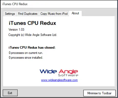 iTunes High CPU usage