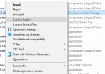 Extract & view contents of an MSI Installer file with lessmsi