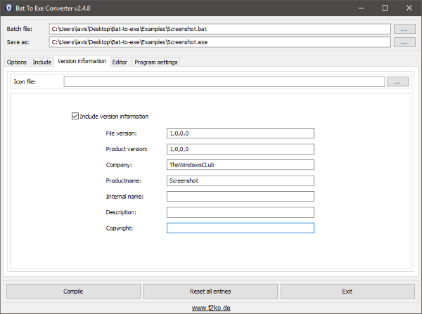 How to convert BAT to EXE file on Windows Most of us are familiar amongst the Command Prompt in addition to its basic commands How to convert BAT to EXE file on Windows
