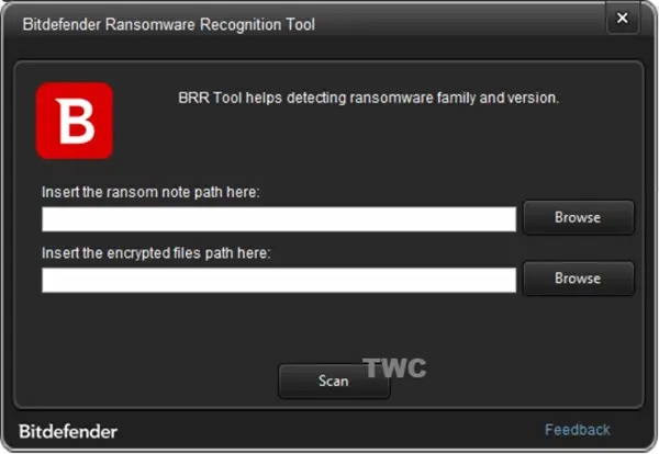 Bitdefender Ransomware Recognition Tool