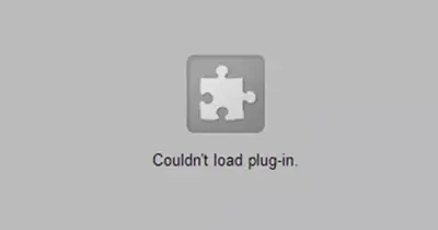 Couldn’t load plugin