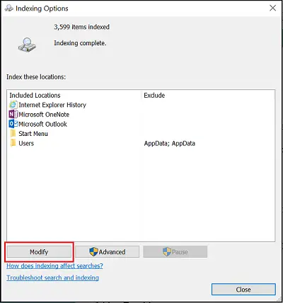 Windows Search not finding files from Google Drive - 16