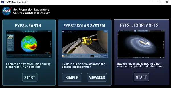 NASA’s Eyes for Windows PC