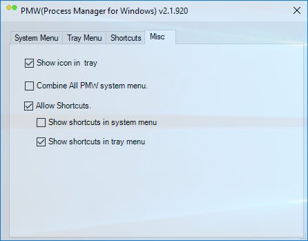 Process Manager for Windows