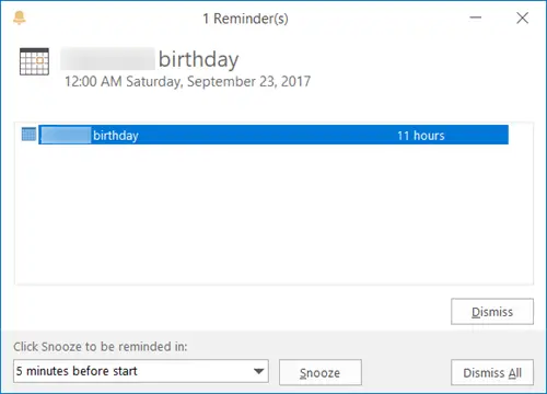 Turn Off Outlook Calendar Reminders And Popup Notifications