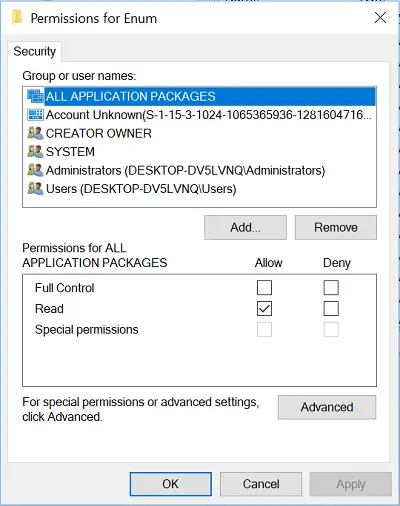 Device Manager blank