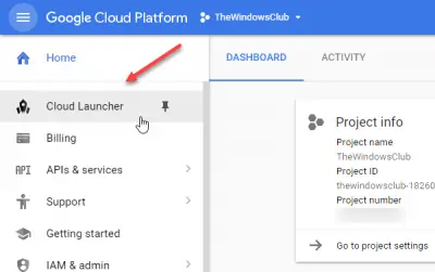 Install WordPress on Google Cloud Platform