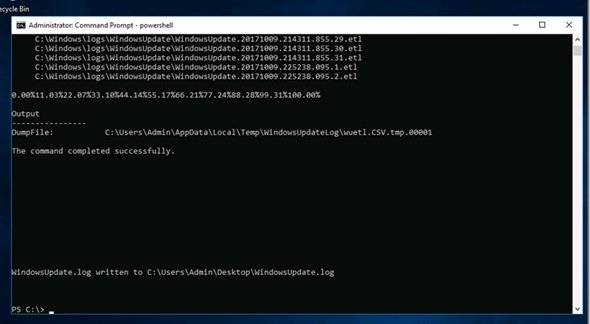 Windows Update Log File formatting improved