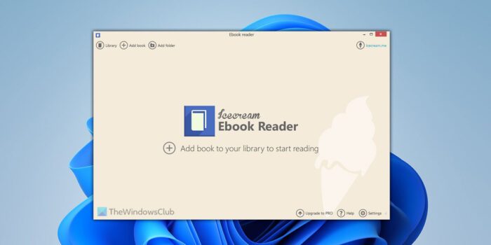 Icecream eBook Reader for Windows offers an amazing reading experience