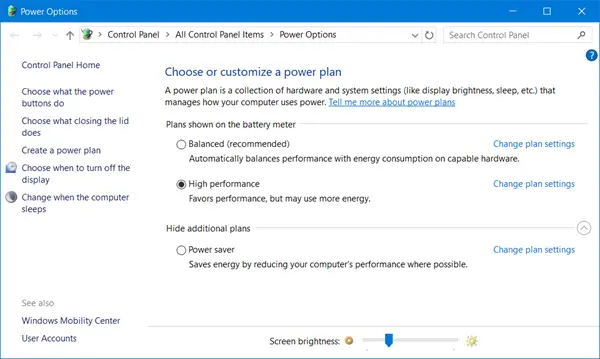 laptop brightness control windows 7