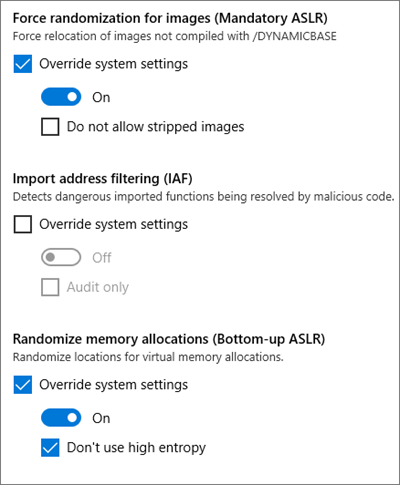 Address Space Layout Randomization on Windows