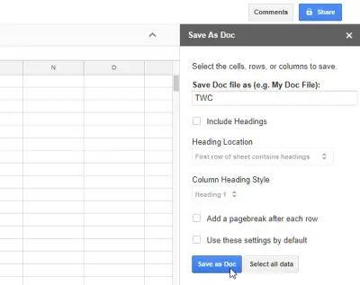 Best add-ons for Google Sheets