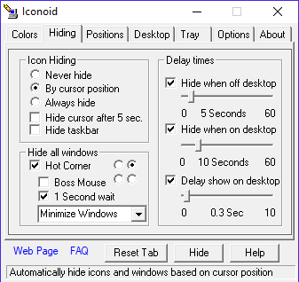 Iconoid - Manage Desktop Icons