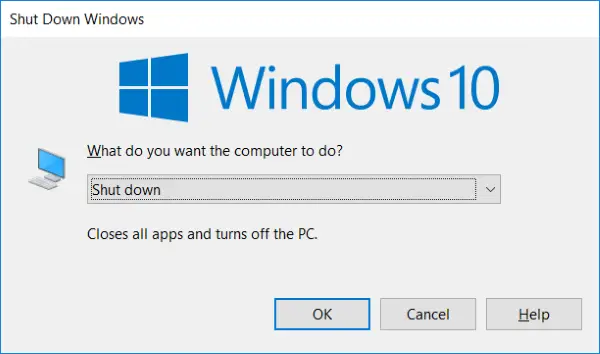 Stop Windows 10 from reopening applications after restart