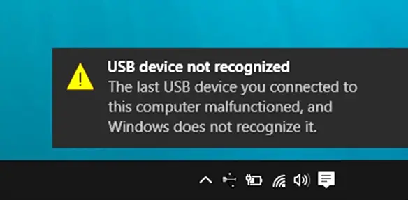 Windows does not recognize iPhone