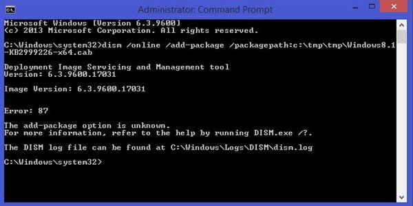 Dism error 0x800f0906 windows 10 64-bit